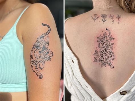 21 Tiger Tattoo Ideas For Ladies